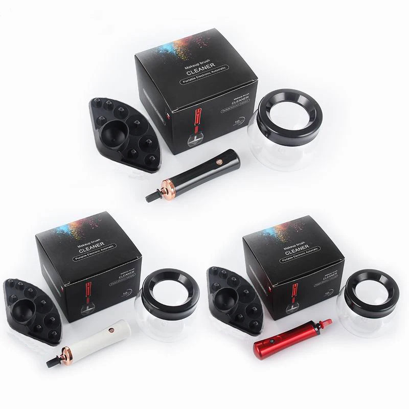 RANCAI™ Nettoyeur de Pinceaux de Maquillage – Lavage & Séchage Rapide | Machine Professionnelle pour Brosse de Maquillage