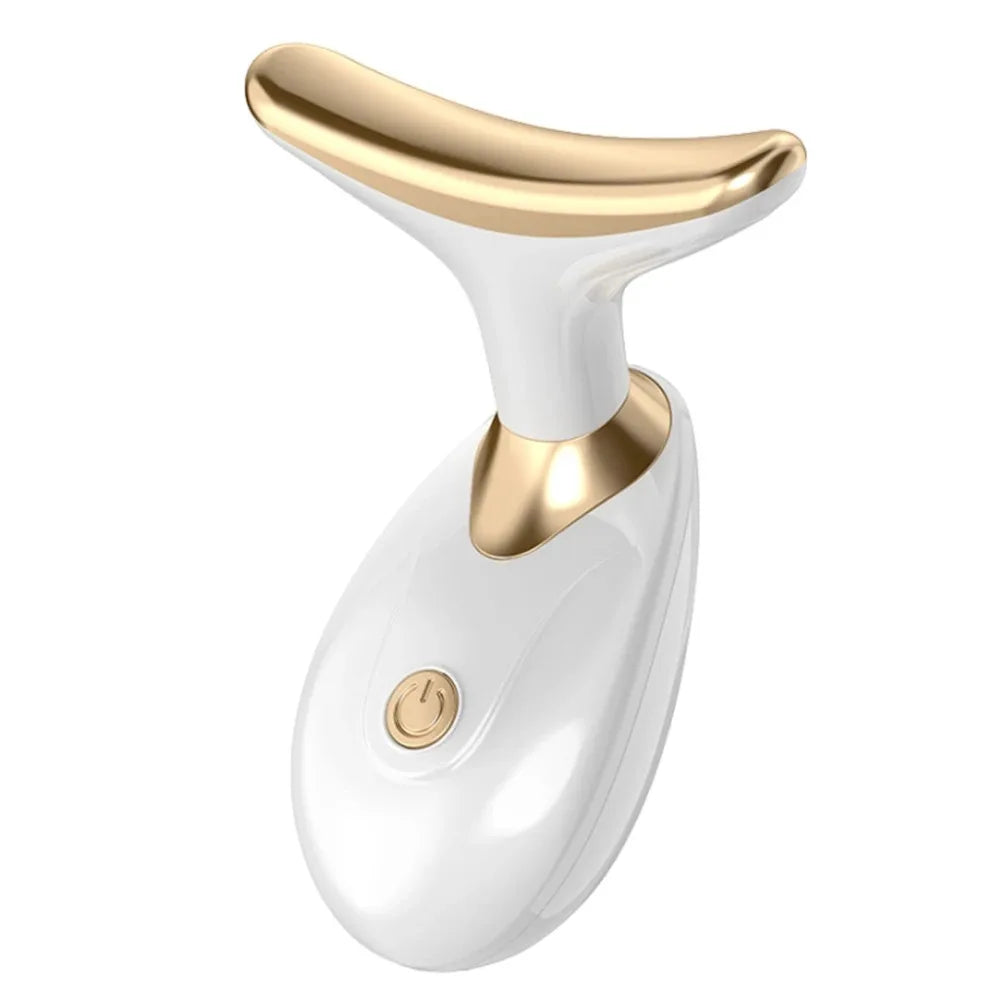 Appareil de Massage Facial Anti-Rides – Raffermissant Visage & Réducteur de Double Menton, Soin par Vibrations