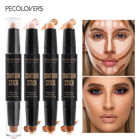 Stick Contouring & Correcteur 2-en-1 – Teint Sculpté & Éclat Instantané