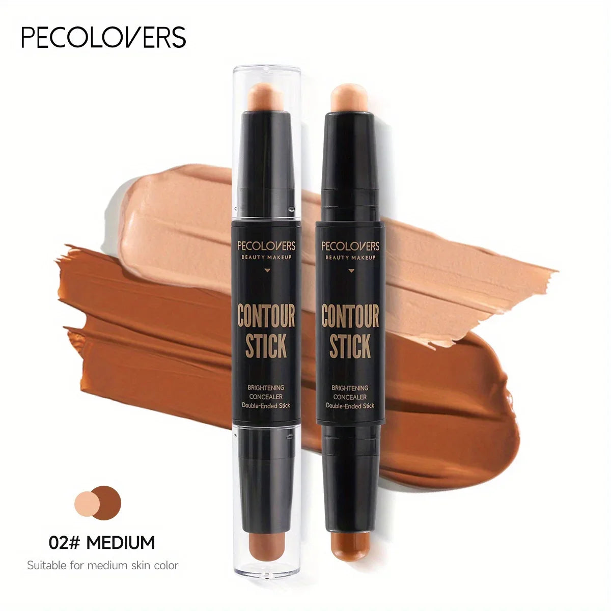 Stick Contouring & Correcteur 2-en-1 – Teint Sculpté & Éclat Instantané
