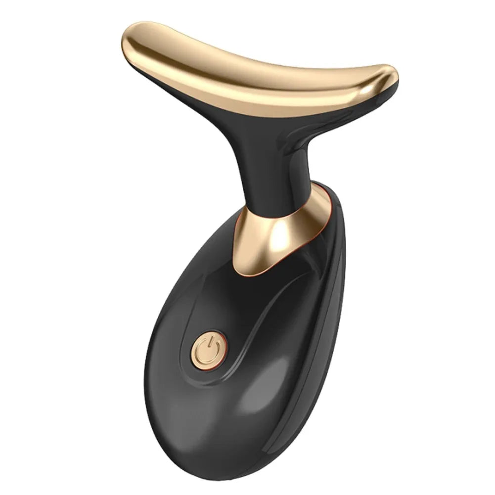 Appareil de Massage Facial Anti-Rides – Raffermissant Visage & Réducteur de Double Menton, Soin par Vibrations