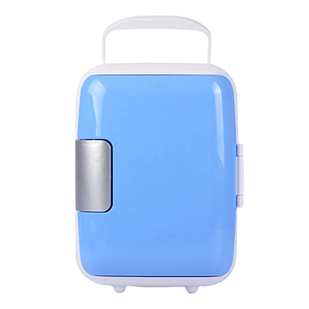 6L Portable Mini Fridge For Car Camping Traveling Cooler and Warmer Skincare Beverage Small Refrigerator for Drinks Snacks Dorm