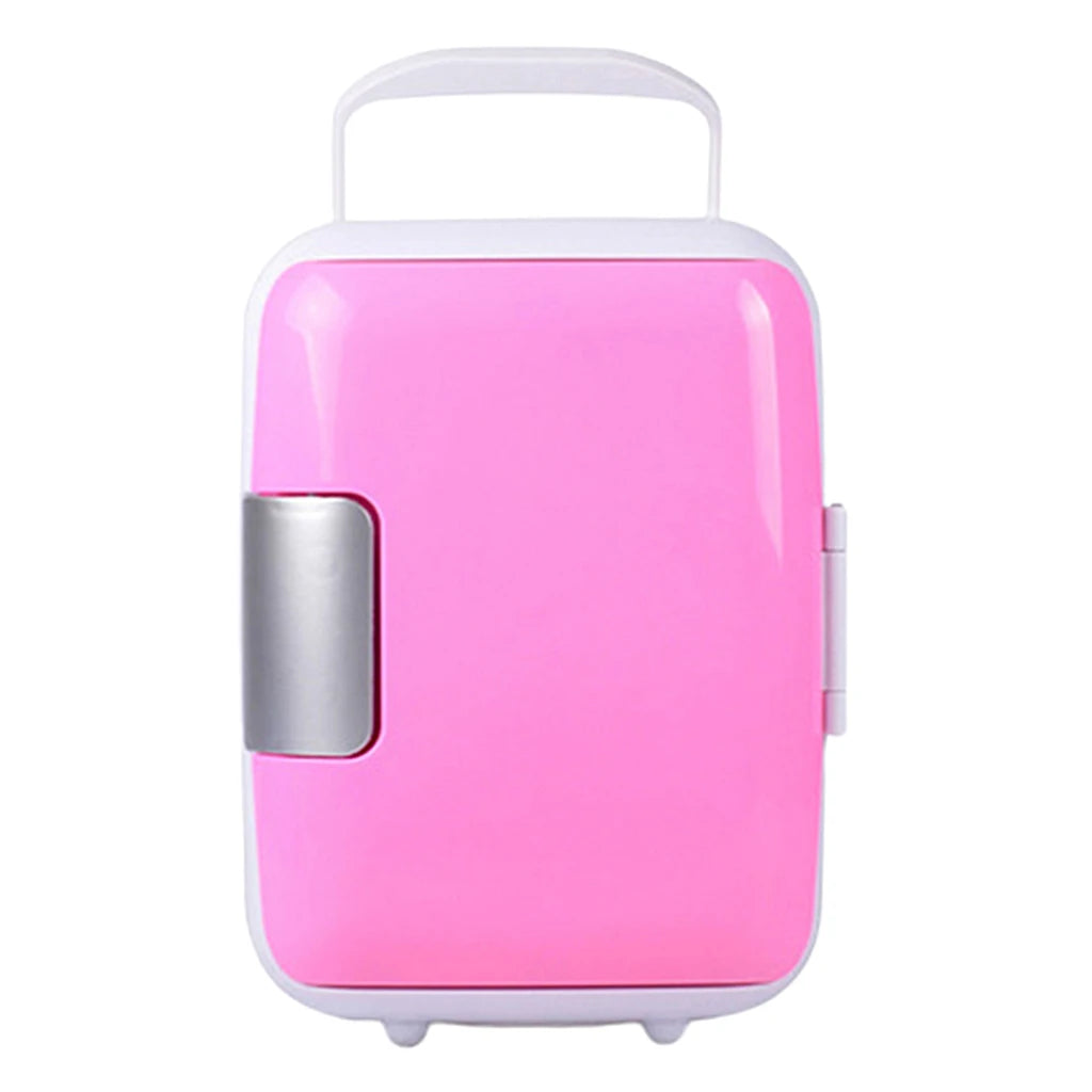 6L Portable Mini Fridge For Car Camping Traveling Cooler and Warmer Skincare Beverage Small Refrigerator for Drinks Snacks Dorm