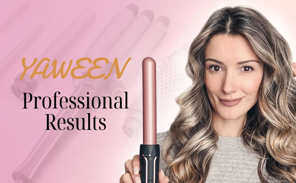 Kit Boucleur 6-en-1 Professionnel – Fer à Boucler Multifonction avec Embouts Interchangeables, Céramique Tourmaline, Chauffe Rapide & Protection Anti-Chaleur