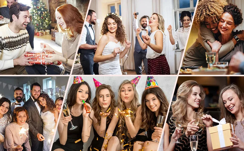 Kit Boucleur 6-en-1 Professionnel – Fer à Boucler Multifonction avec Embouts Interchangeables, Céramique Tourmaline, Chauffe Rapide & Protection Anti-Chaleur